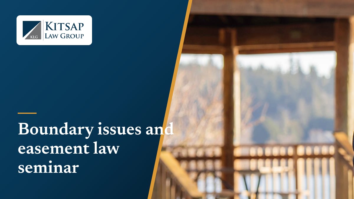 Featured image for the article on the 2019 boundary issues and easement law seminar